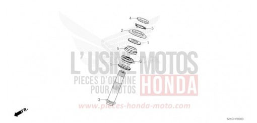 SHAFT ROD GL1800DAM de 2021